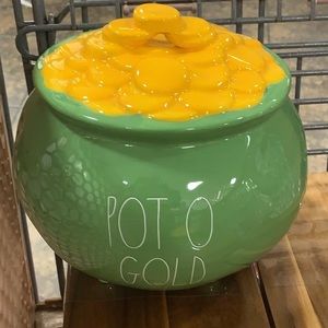 Rae Dunn Pot O' Gold Canister